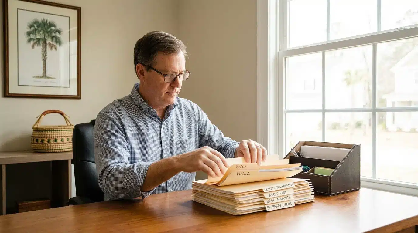 Historic North Carolina courthouse for probate process guide