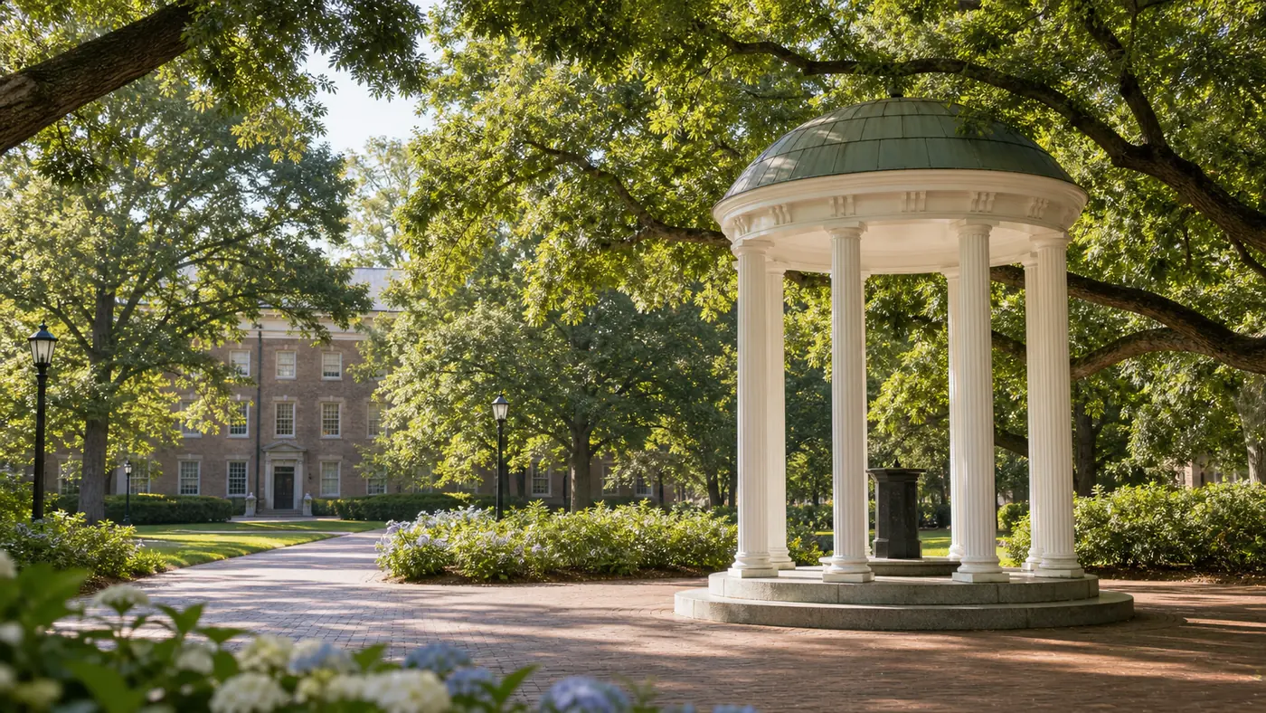 Chapel Hill North Carolina campus setting